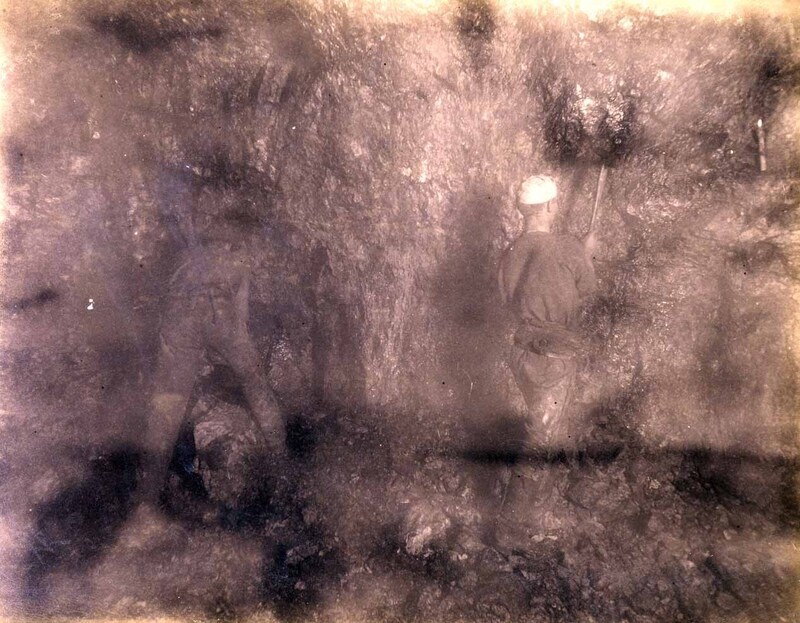 Anaconda Mine 900 level East Wealth of ore 80 ft.