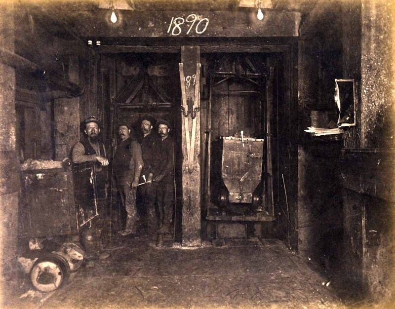 Mt Com 100 Station [note "1890" on beam]