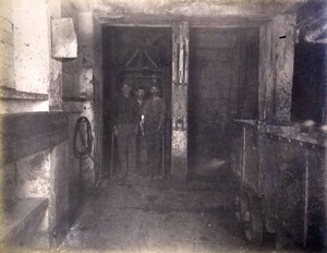 High ore 400 ft. level Housing Station