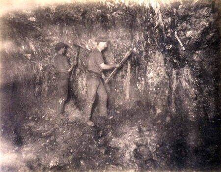 Anaconda Mine 900 level East Ore 80 ft.